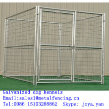 Zoo protective fence dog kennels metal wire dog kennels meshes fence dog kennels galvanized dog kennels